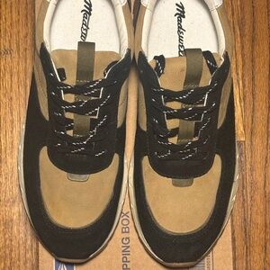 Women's Madewell Kickoff Trainer Sneakers in in Ashen Birch Multi 10.5